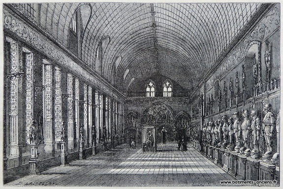 Salle d'arme du château de Pierrefonds