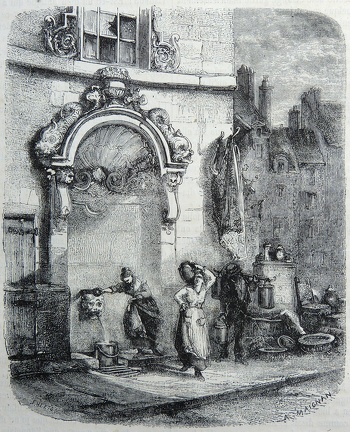 Fontaine Childebert à Paris