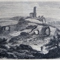Ruines du château de Montaigu à Mercurey