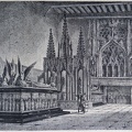 La salle des gardes du palais des ducs de Bourgogne à Dijon