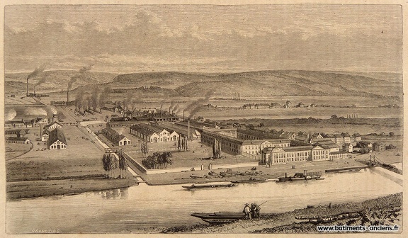 Vue générale des usines John Cockerill