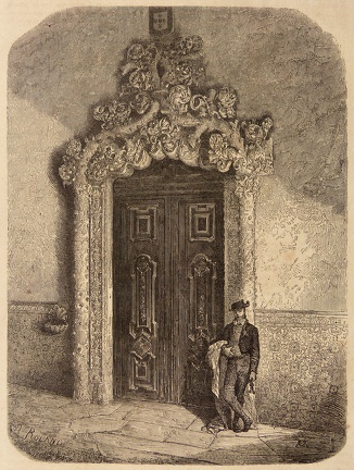 Porte de la sacristie du couvent d'Alcobaça