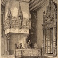 La salle des magistrats de l'Hôtel de Ville d'Audenarde