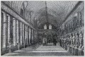 Gravure : Salle d'arme du château de Pierrefonds