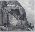Gravure : Le tombeau de la Chrétienne, porte de l'est