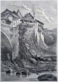 Gravure : Le Pont Vieux d'Alby-sur-Chéran