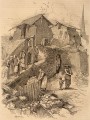 Gravure : Une briqueterie au Havre