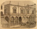 Gravure : Loggia del Consiglio à Vérone