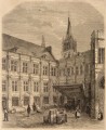 Gravure : Hôtel de Romé à Rouen