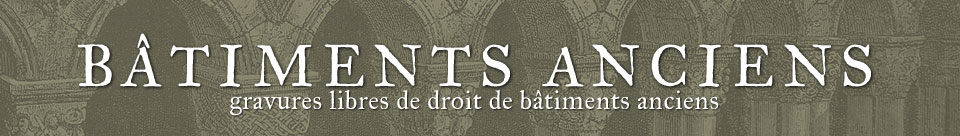 Bâtiments Anciens, gravures libres de droit de bâtiments anciens